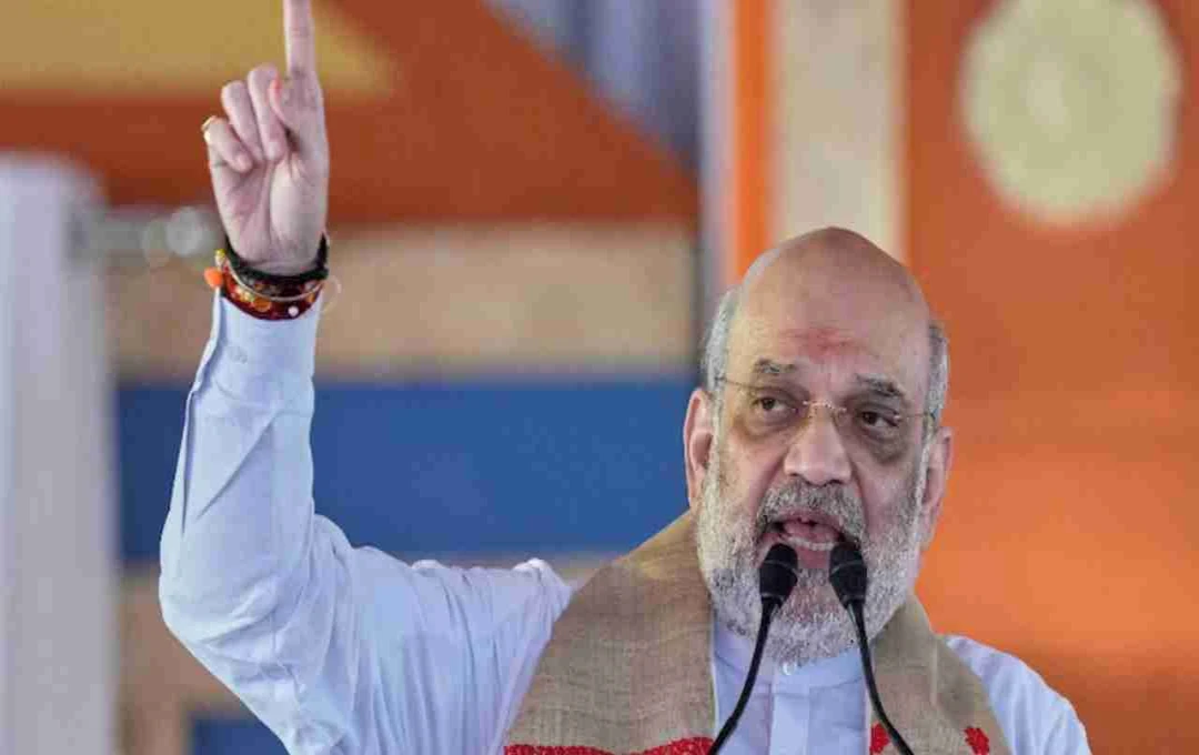 बिहार चुनाव 2025: अमित शाह ने दरभंगा से भरी हुंकार, लालू-राबड़ी शासन पर साधा निशाना