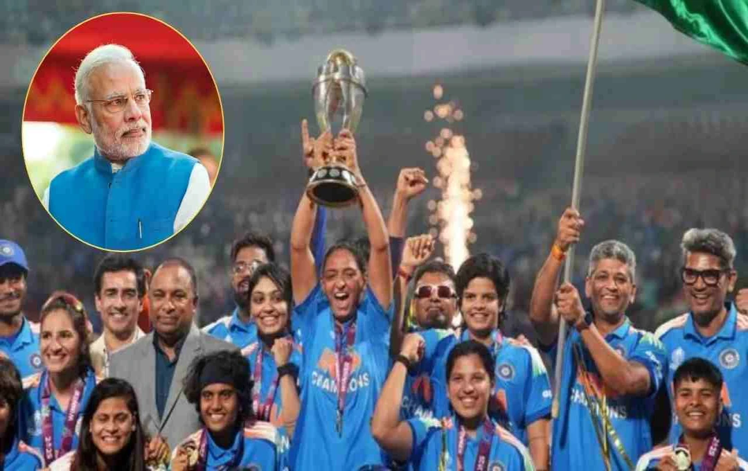 विश्व विजेता भारतीय महिला क्रिकेट टीम का दिल्ली में भव्य स्वागत,आज पीएम मोदी से होगी मुलाकात