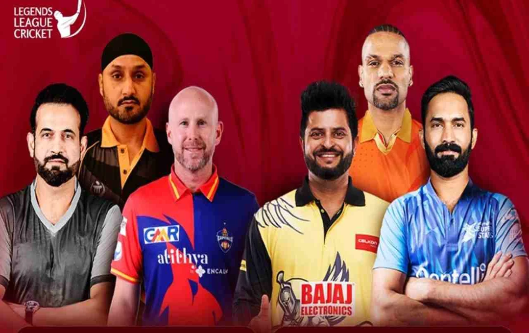 लीजेंड्स लीग क्रिकेट 2025: शेड्यूल का हुआ एलान, जानें कब और कहां होंगे मैच