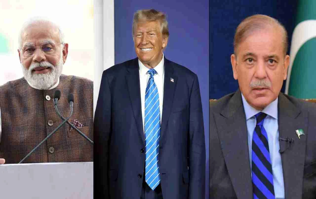 ट्रंप का नया दावा! बोले- भारत-पाकिस्तान टकराव में आठ विमान गिरे, भारत ने किया खारिज