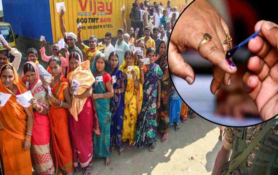 बिहार में पहले फेज की वोटिंग ने तोड़ा रिकॉर्ड, शाम 5 बजे तक 60.13 फीसदी मतदान