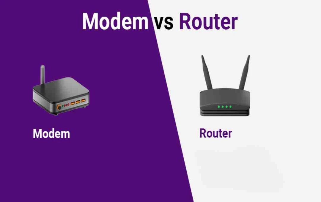 Modem VS Router: कौन बेहतर है आपके इंटरनेट के लिए?