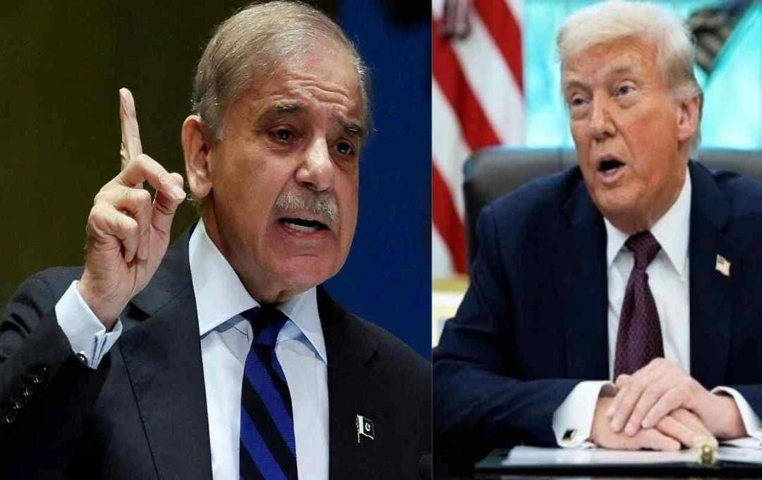 शहबाज शरीफ ने ट्रंप को दिया भारत-पाक संघर्ष रोकने का श्रेय, बोले- लाखों लोगों की बची जान