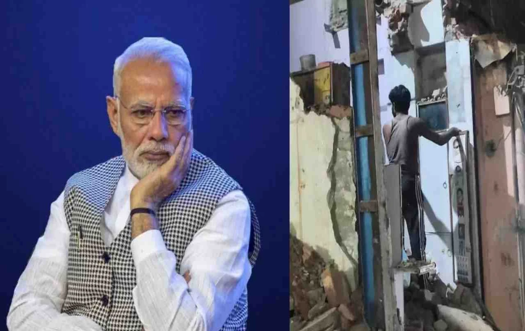 वाराणसी ध्वस्तीकरण अभियान: BJP कार्यकर्ता की दुकान ढही, बोले– विकास के लिए कुर्बानी मंजूर