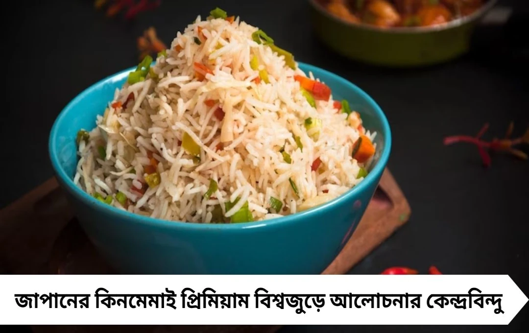 বিশ্বের সবচেয়ে দামি চাল জাপানে! বাসমতিকেও হার মানাল ‘কিনমেমাই প্রিমিয়াম’