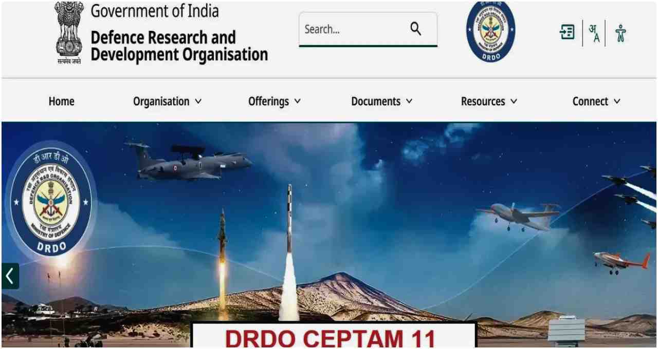 DRDO CEPTAM 11 भर्ती 2025: 764 पदों के लिए आवेदन शुरू, यहां देखे पूरी डिटेल्स 