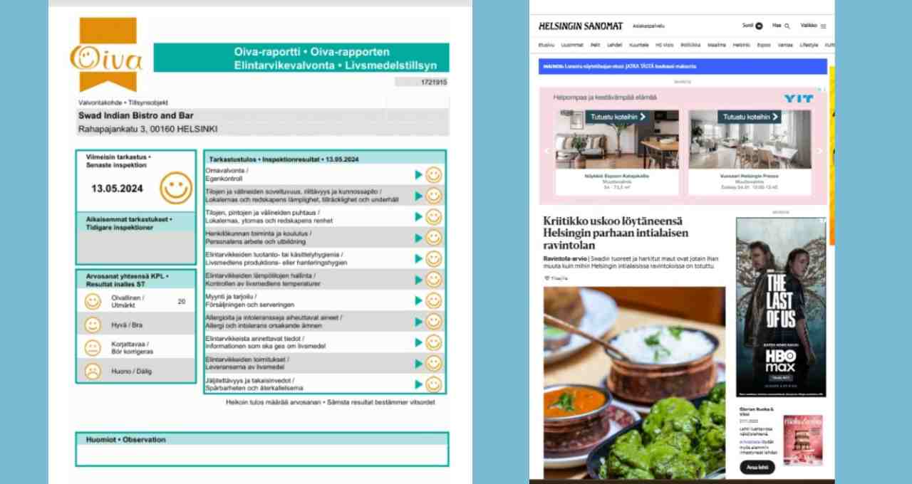 Swad Indian Bistro & Bar: How Authentic Indian Cuisine Found Its Most Credible Expression in Helsinki