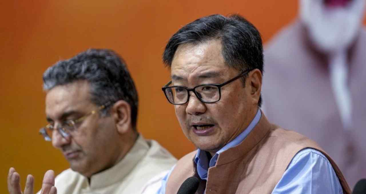 केंद्रीय मंत्री किरेन रिजिजू का राहुल गांधी पर तंज, बोले- 'भारत को बदनाम न करें'