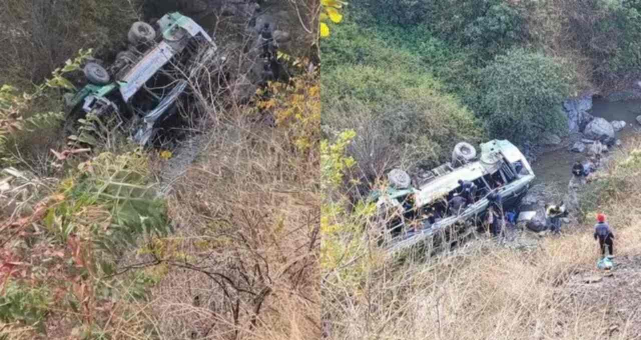 उत्तराखंड: विकासनगर में रोडवेज बस खाई में गिरने से तीन की मौत, कई घायल