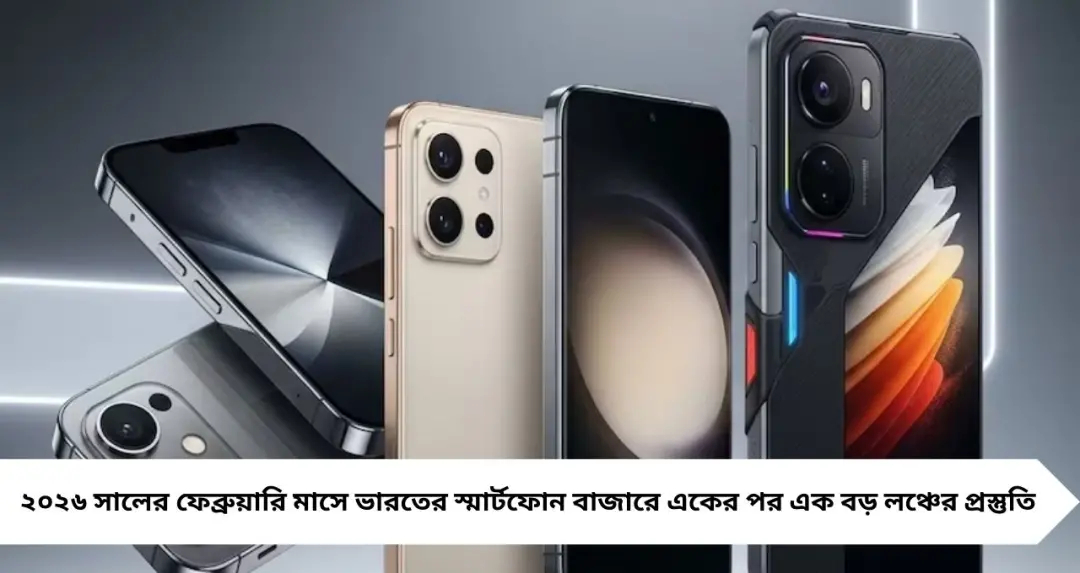 স্মার্টফোন বাজারে ঝড়! ফেব্রুয়ারিতে আসছে একাধিক ফ্ল্যাগশিপ ও মিড-রেঞ্জ ফোন, দেখে নিন সম্পূর্ণ তালিকা
