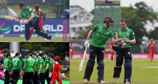 ٹی20 ورلڈ کپ 2026 کے 22ویں لیگ میچ میں آئرلینڈ نے عمان کو 96 رنز سے شکست دے کر 235/5 دوسرا بڑا مجموعہ بنایا
