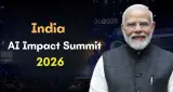 नरेन्द्र मोदीले भारत मण्डपममा India AI Impact Summit 2026 उद्घाटन गर्दै
