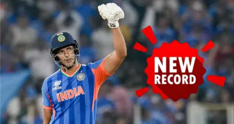 टी20 विश्वकप 2026 मा नेदरल्यान्ड्सविरुद्ध 66 रन बनाएपछि शिवम दुबेले नम्बर 5 वा तलबाट भारतका लागि उच्च व्यक्तिगत स्कोरको कीर्तिमान बनाए
