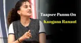 కంగనా రణౌత్‌తో ఎలాంటి వివాదం లేదని తాప్సీ పన్ను స్పష్టం, స్నేహానికి సిద్ధం