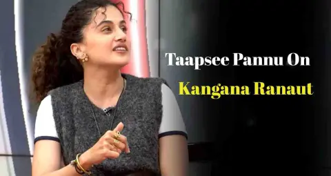 तापसी पन्नू म्हणतात कंगना रणौतसोबत कोणताही वाद नाही, मैत्रीसाठी तयार
