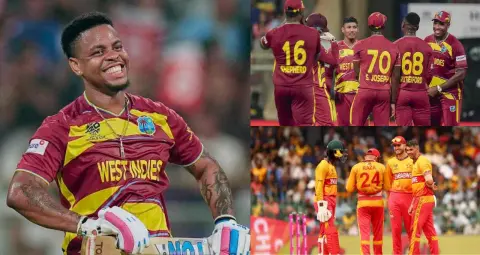 ಐಸಿಸಿ ಮೆನ್ಸ್ ಟಿ20 ವಿಶ್ವಕಪ್ 2026 ಸೂಪರ್ 8ರಲ್ಲಿ ವೆಸ್ಟ್ ಇಂಡೀಸ್ ಜಿಂಬಾಬ್ವೆಯನ್ನು 107 ರನ್ ಅಂತರದಿಂದ ಸೋಲಿಸಿತು
