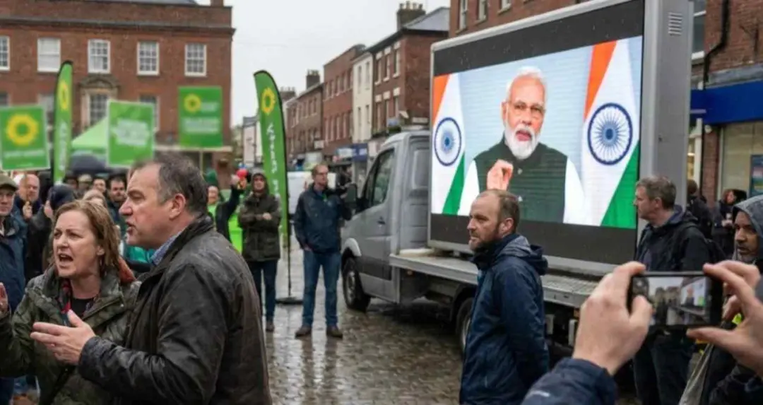 ब्रिटेन उपचुनाव से पहले उर्दू संदेश पर सियासी टकराव, ग्रीन पार्टी की रणनीति पर घिरी पार्टी