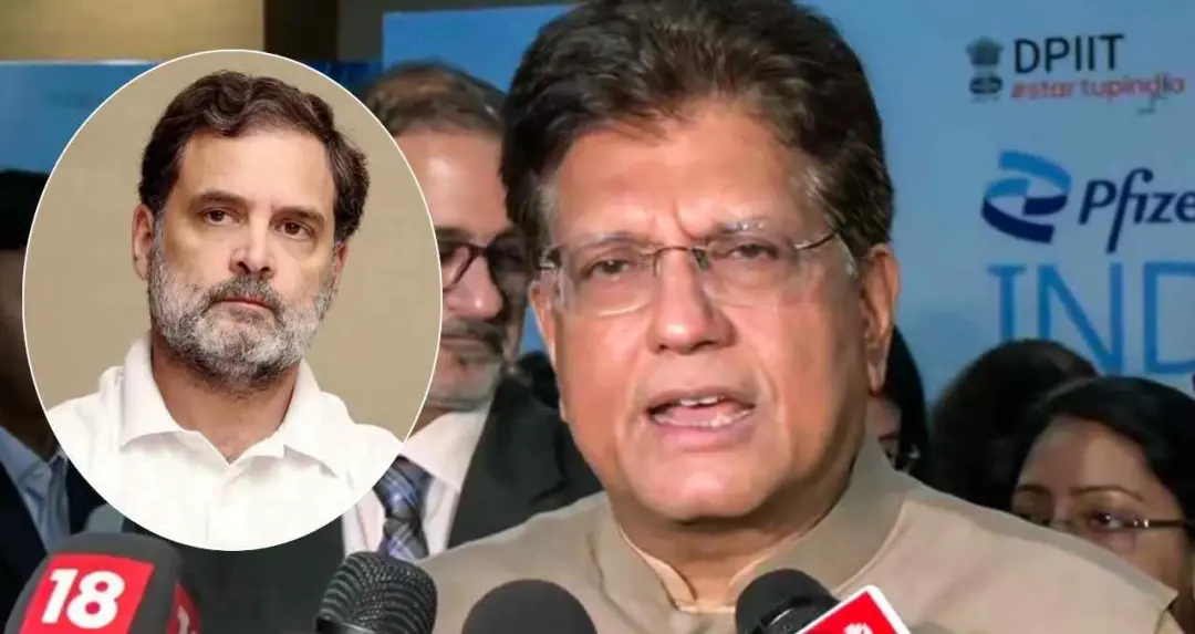 कांग्रेस पर Piyush Goyal का तीखा प्रहार, जनता को विदेशी एजेंडों के खिलाफ सावधान रहने की दी चेतावनी