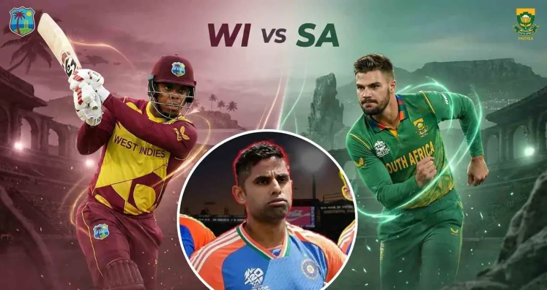 T20 World Cup 2026: वेस्टइंडीज बनाम साउथ अफ्रीका, आज तय होगी भारत की सेमीफाइनल की तस्वीर