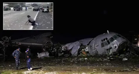 Live news - बोलिविया में सैन्य विमान दुर्घटना: 15 की मौत, सड़कों पर बिखरे नोट
