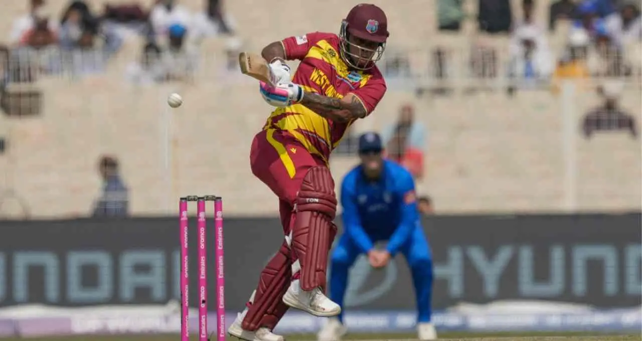 T20 वर्ल्ड कप 2026: वेस्टइंडीज ने इटली को 42 रनों से दी मात, शे होप ने खेली तूफानी पारी 