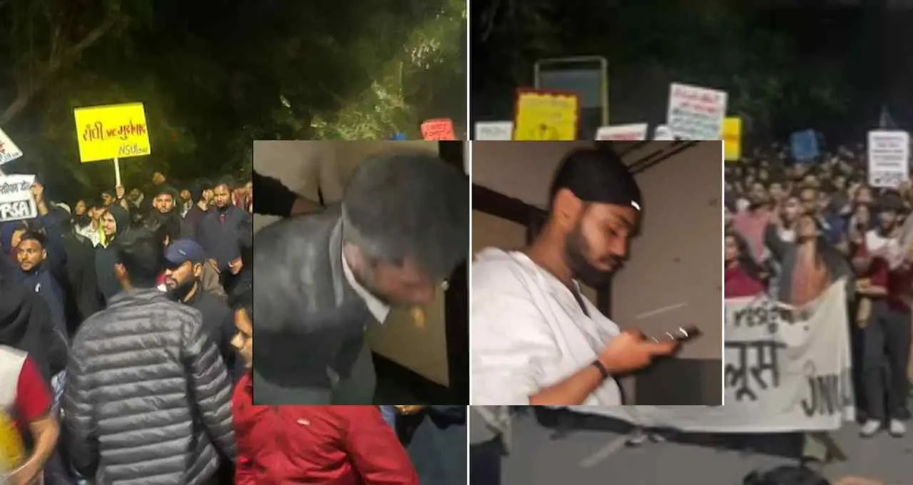 JNU में आधी रात हिंसक झड़प, ABVP और लेफ्ट विंग आमने-सामने