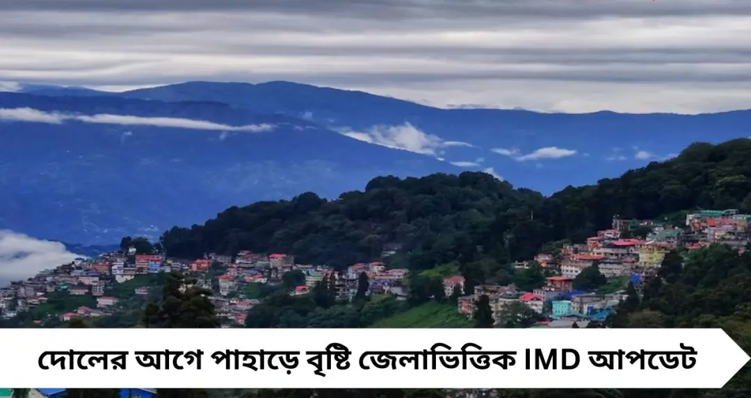 North Bengal Weather Today: দোলের আগেই বদল আবহাওয়ায়, পাহাড়ে বৃষ্টির পূর্বাভাস—IMD-র সতর্কবার্তা
