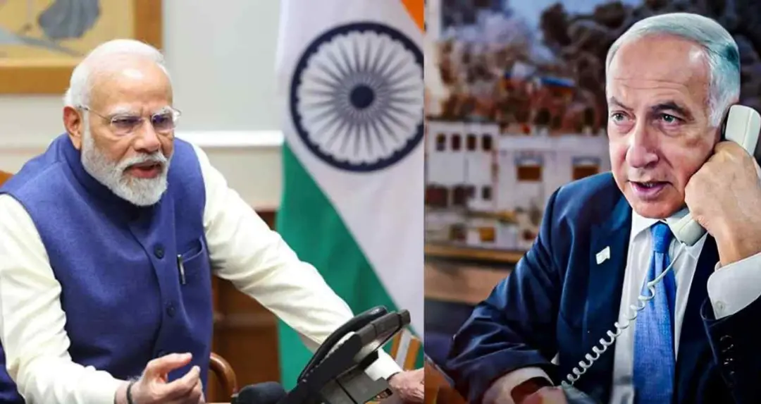 ईरान-इजरायल संघर्ष पर भारत की चिंता, पीएम मोदी ने बेंजामिन नेतन्याहू से की बातचीत