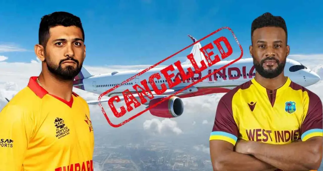 खाडी एयरस्पेस प्रतिबन्धका कारण West Indies र Zimbabwe टोली भारतबाट फर्किन सकेनन्
