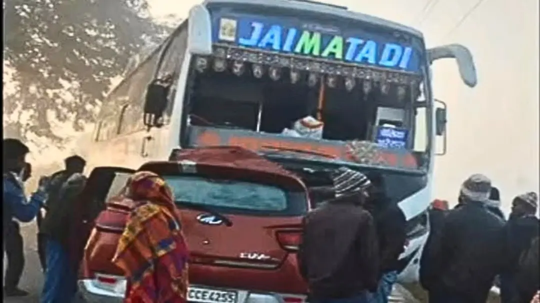 मुजफ्फरपुर के भगवानपुर में सड़क हादसा: दो लोगों की दर्दनाक मौत