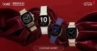 boAt ने लॉन्च किया फीमेल यूजर्स के लिए नया स्मार्टवॉच Chrome Ivory, जानें कीमत और फीचर्स