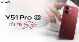 Vivo Y51 Pro 5G लॉन्च: 7,200mAh बैटरी, 50MP कैमरा और 44W फास्ट चार्जिंग के साथ भारत में उपलब्ध