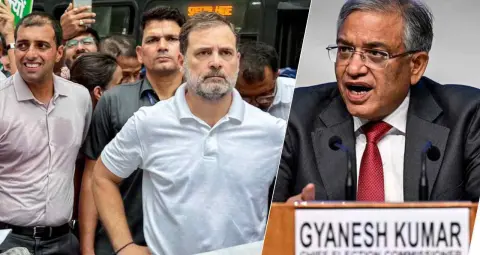 मुख्य चुनाव आयुक्त पर विपक्षी सांसदों का हमला, नोटिस में सात गंभीर आरोप, 200 सांसदों का समर्थन