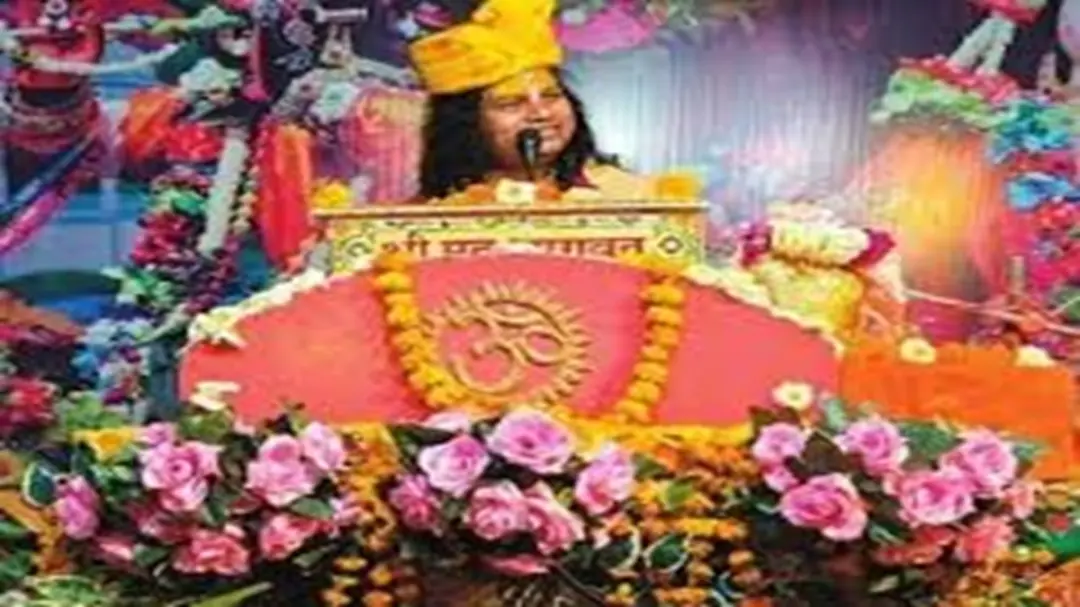 આગ્રાના અછનેરા વિસ્તારમાં શ્રીમદ્ ભાગવત કથામાં ભગવાન શ્રીકૃષ્ણની બાળ લીલાઓનું વર્ણન