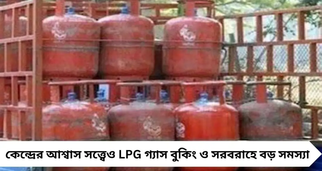 কেন্দ্রের আশ্বাস সত্ত্বেও LPG সঙ্কটের ছায়া, বুকিং ও সরবরাহে ভোগান্তিতে নাজেহাল গ্রাহকরা
