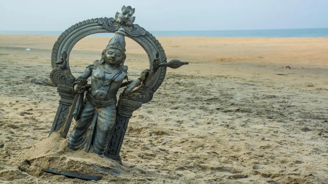 বিহারের বোধগয়ার নিরঞ্জনা নদী থেকে প্রাচীন বিষ্ণু প্রতিমা উদ্ধার, মনোকামনা শিব মন্দিরে স্থাপন