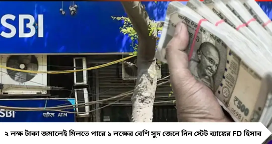SBI FD Scheme: ২ লক্ষ টাকা জমালেই মিলতে পারে ১ লক্ষের বেশি সুদ! স্টেট ব্যাঙ্কের স্কিমে নিরাপদ আয়ের সুযোগ
