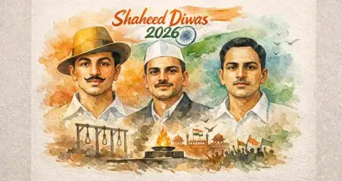 Shaheed Diwas 2026: भारत में तीन बार मनाया जाता है शहीद दिवस, जानें इतिहास और महत्व