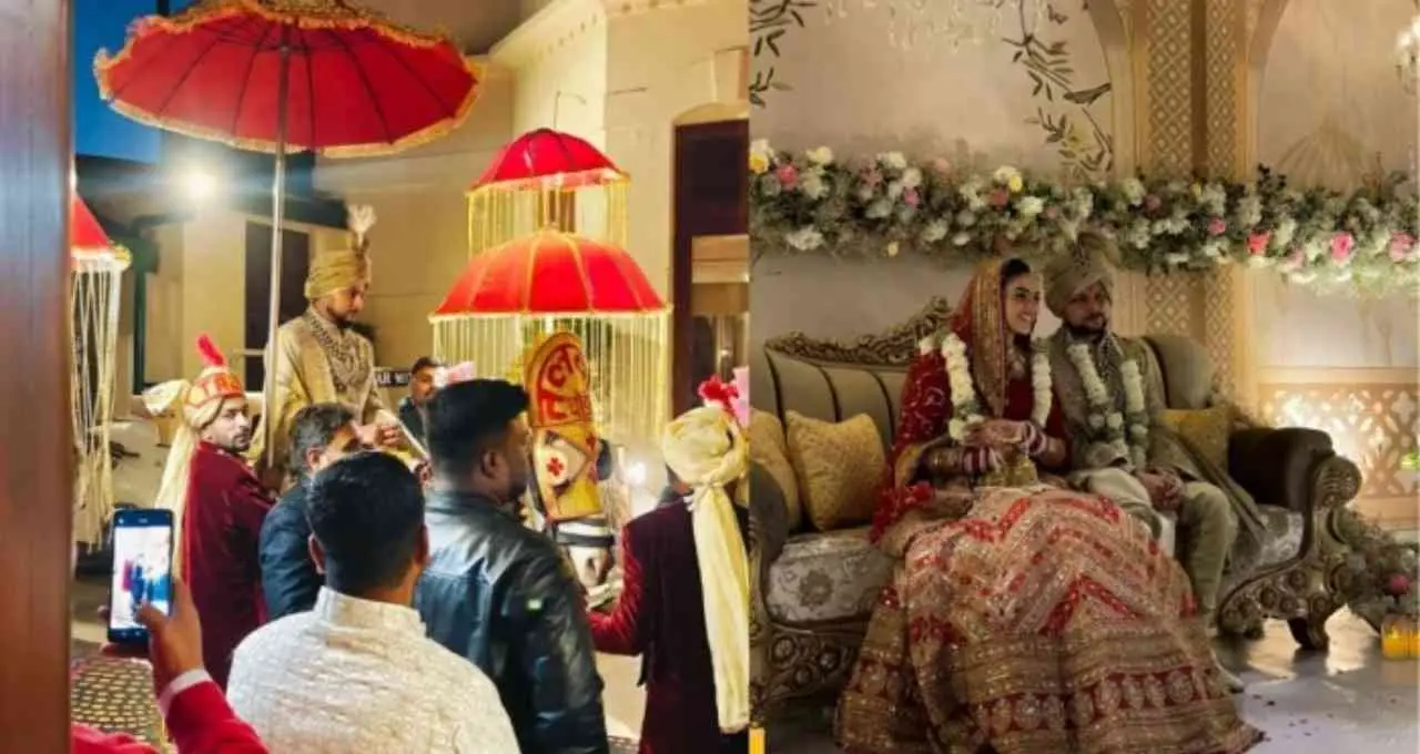 भारतीय क्रिकेटर कुलदीप यादव ने वंशिका चड्ढा संग रचाई शादी, सोशल मीडिया पर वायरल हुई तस्वीरें