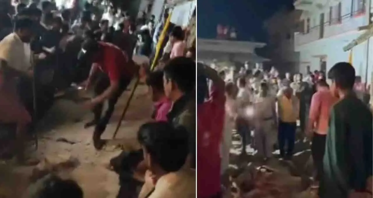 औरंगाबाद हादसा: शादी में छत गिरने से दो लोगों की मौत, कई घायल