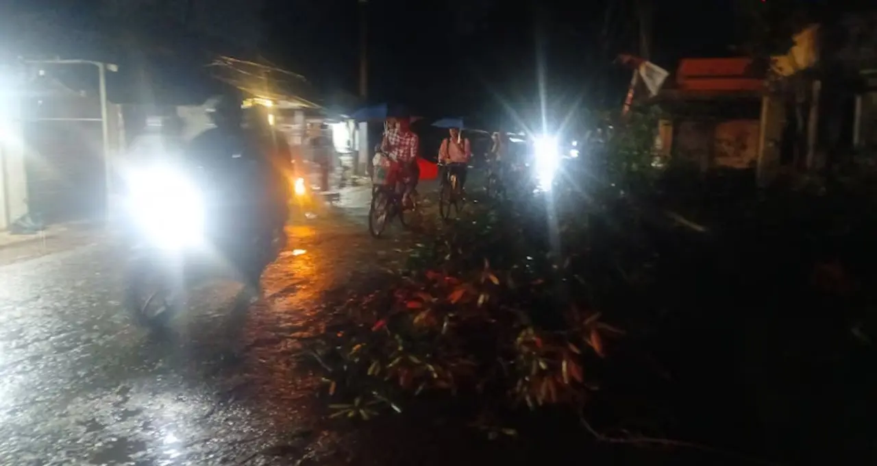 কালবৈশাখীর তাণ্ডবে বিপর্যস্ত হাওড়া! ঝড়ে উপড়ে গাছ, অন্ধকারে একাধিক এলাকা
