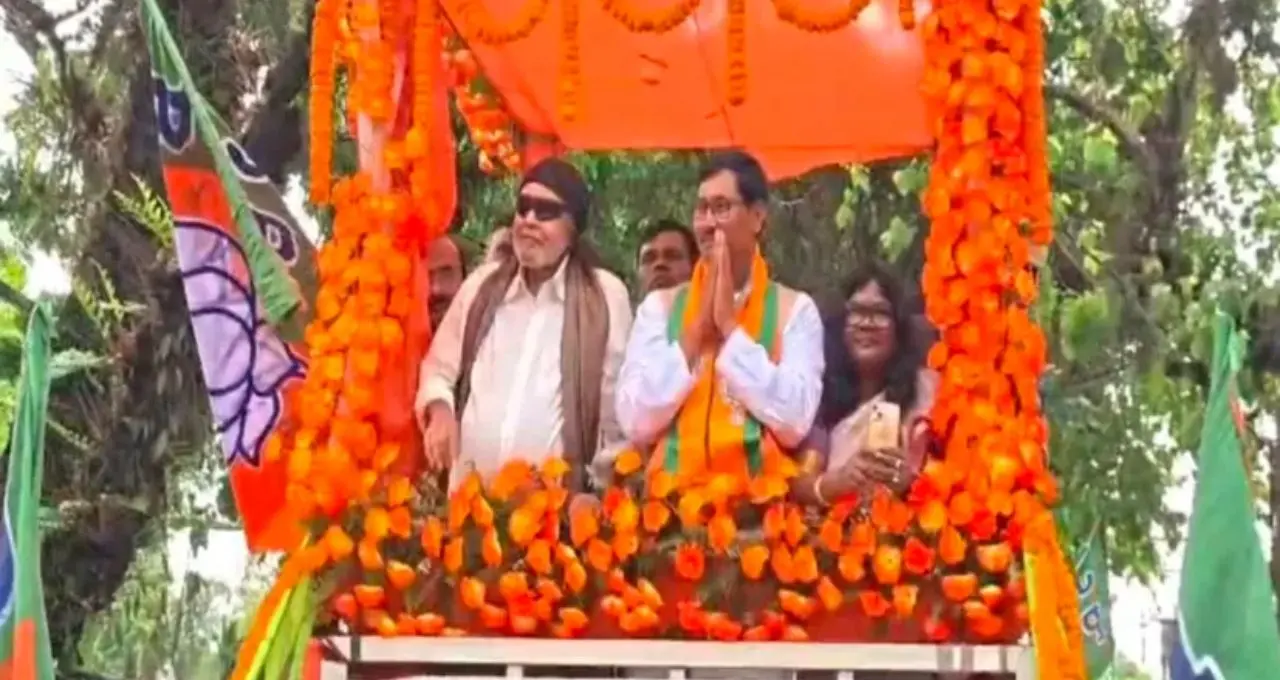 উত্তরবঙ্গে মিঠুনের হুঙ্কার! “সব সিটেই জিতব”—ডুয়ার্সে আত্মবিশ্বাসে গর্জে উঠলেন মহাগুরু
