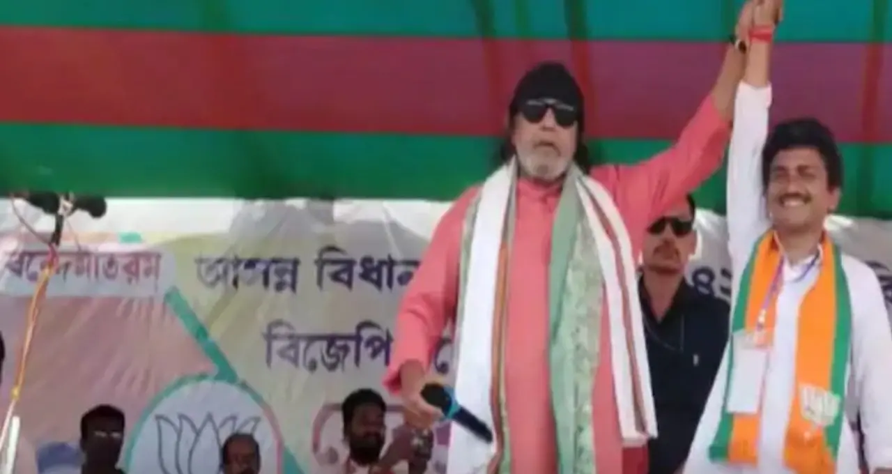 হরিরামপুরে জনজোয়ার! ‘মিঠুন দা জিন্দাবাদ’ স্লোগানে মুখর সভা, নির্বাচনের আগে ঝড় তুললেন Mithun Chakraborty