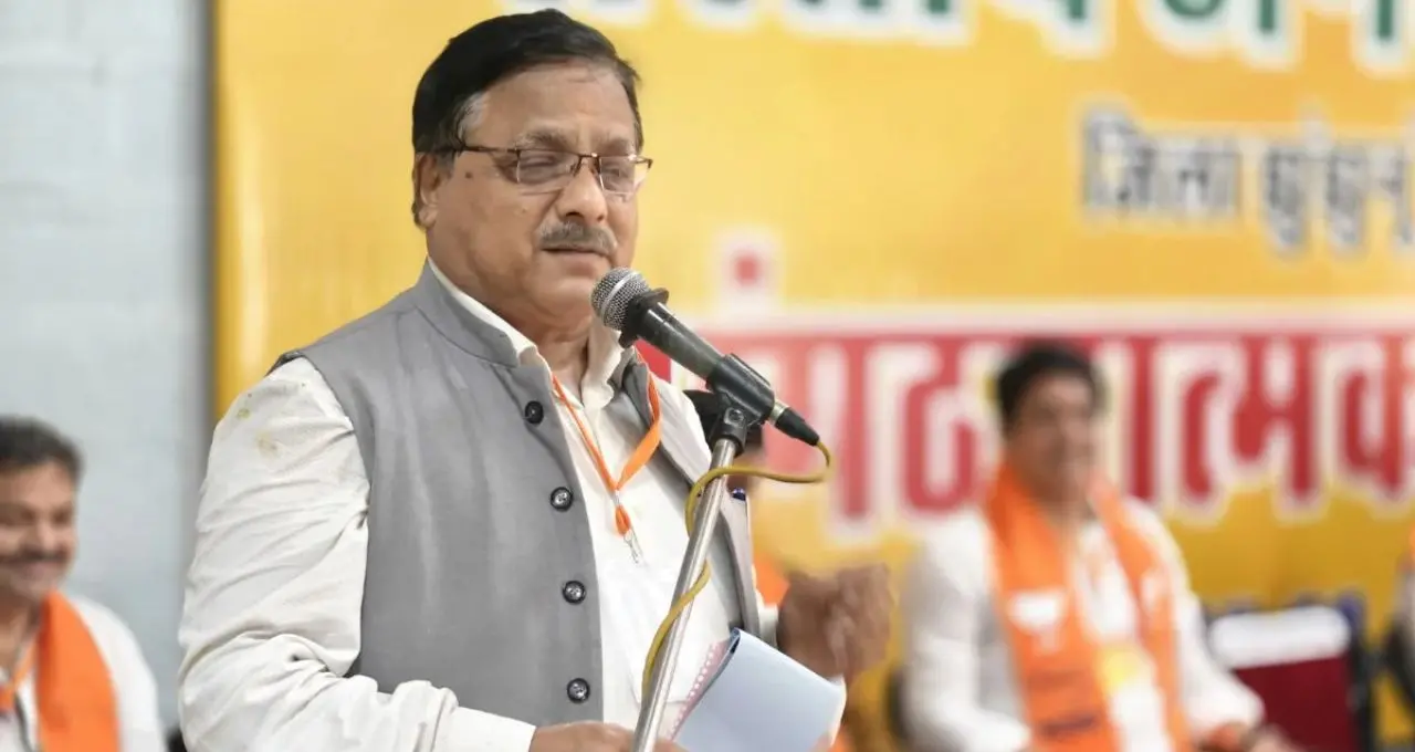 वसुंधरा राजे को बेबस कहना गलत: बीजेपी प्रभारी राधामोहन दास अग्रवाल का बयान