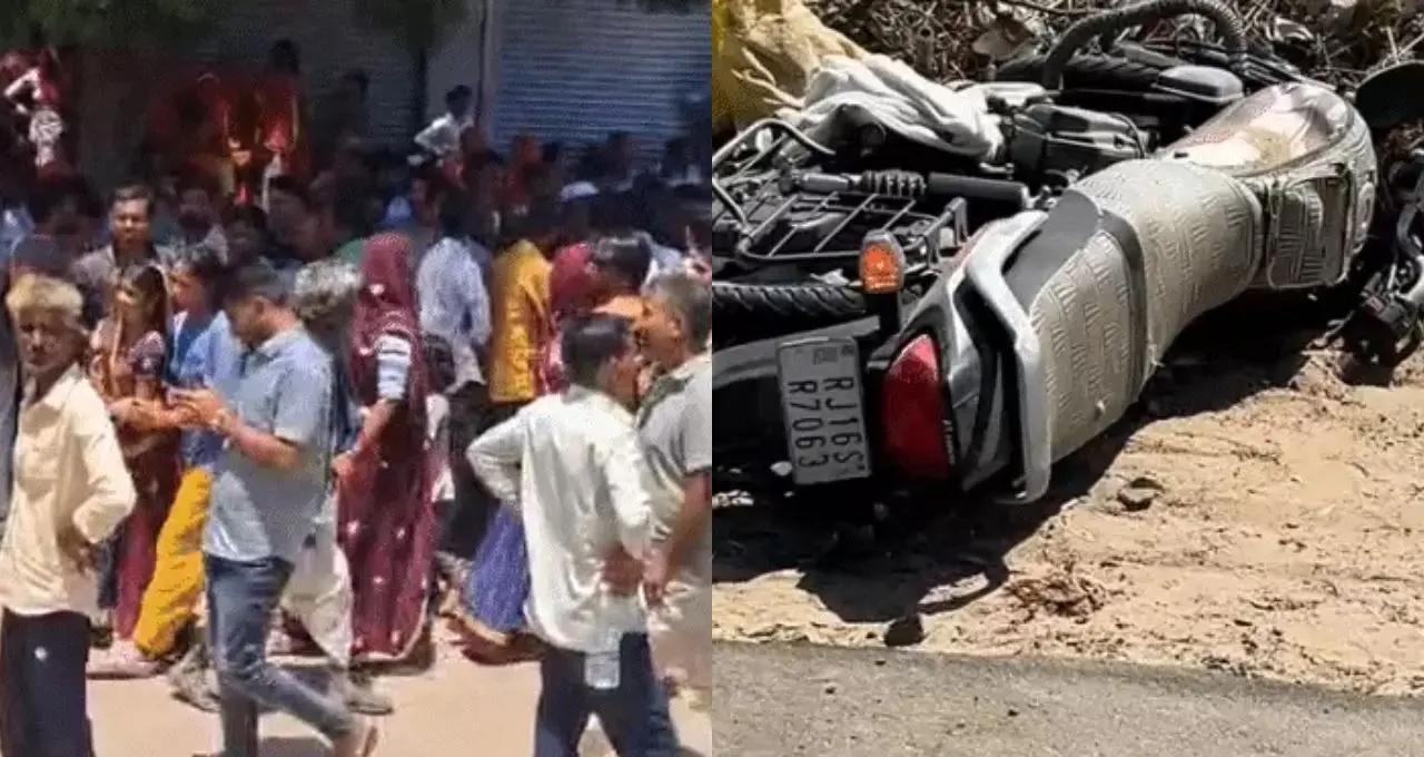 राजस्थान के जालोर में दर्दनाक हादसा: बिजली कर्मी की करंट से मौत, मौके पर आ रहे पिता सड़क दुर्घटना में घायल