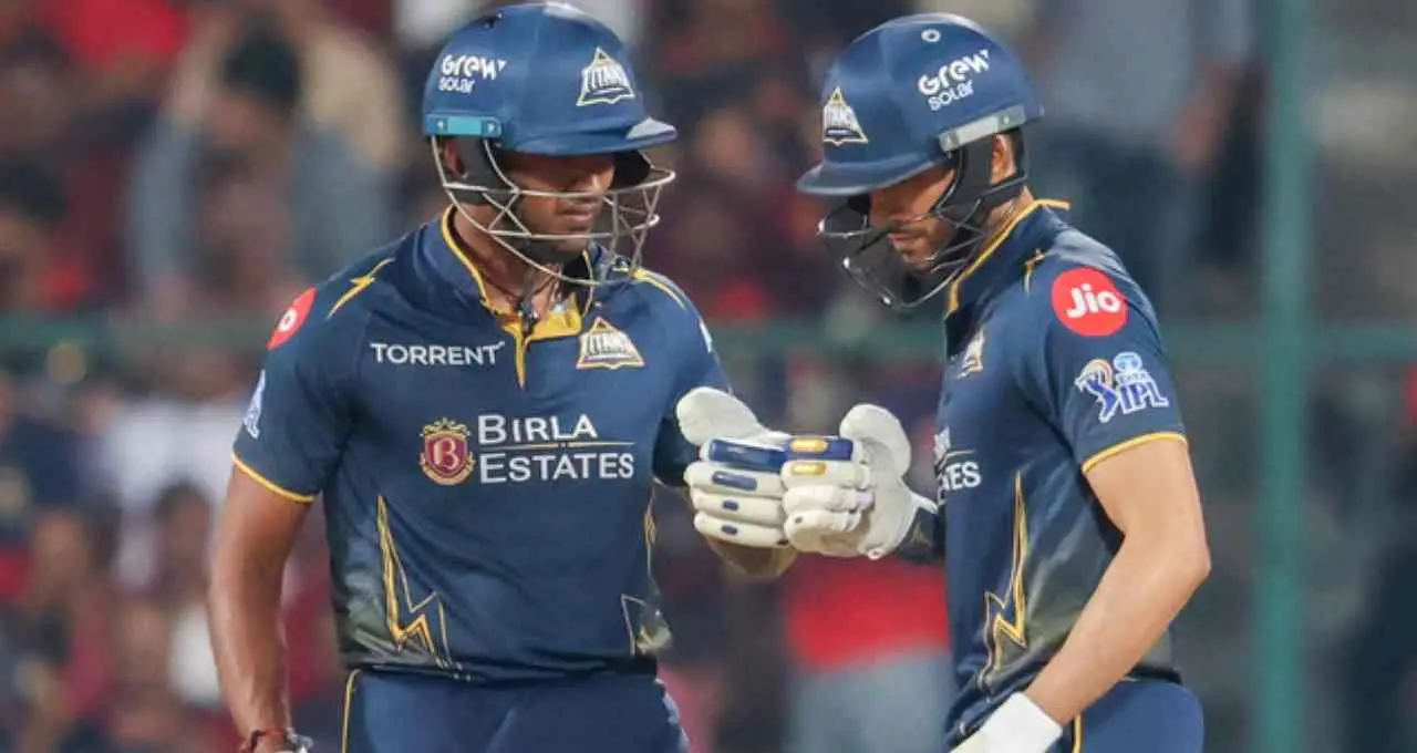 Royal Challengers Bengaluru beat Gujarat Titans by five wickets after chasing 206 at M Chinnaswamy Stadium