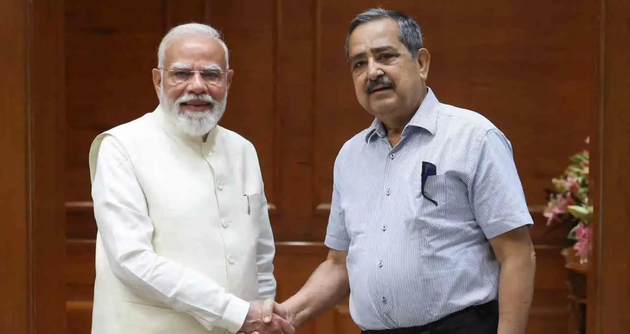 NITI Aayog: अशोक लाहिड़ी ने उपाध्यक्ष बनने के बाद पीएम मोदी से की मुलाकात