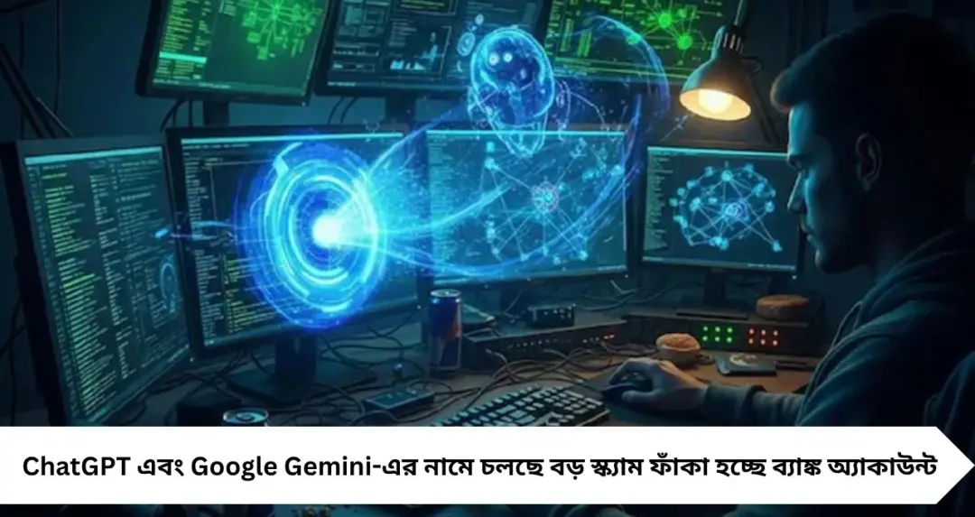 সাবধান! ChatGPT ও Google Gemini-এর নামে নতুন স্ক্যাম—গিফট কার্ড ফাঁদে উধাও হচ্ছে টাকা