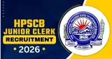 HPSCB Junior Clerk Recruitment 2026 Application Process Begins on May 9