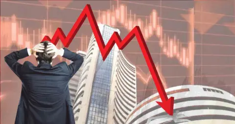 ଭାରତୀୟ ଶେୟର ବଜାର ଗିରିଲା Sensex 690 ପଏଣ୍ଟ କମିଲା Nifty 24000 ତଳେ